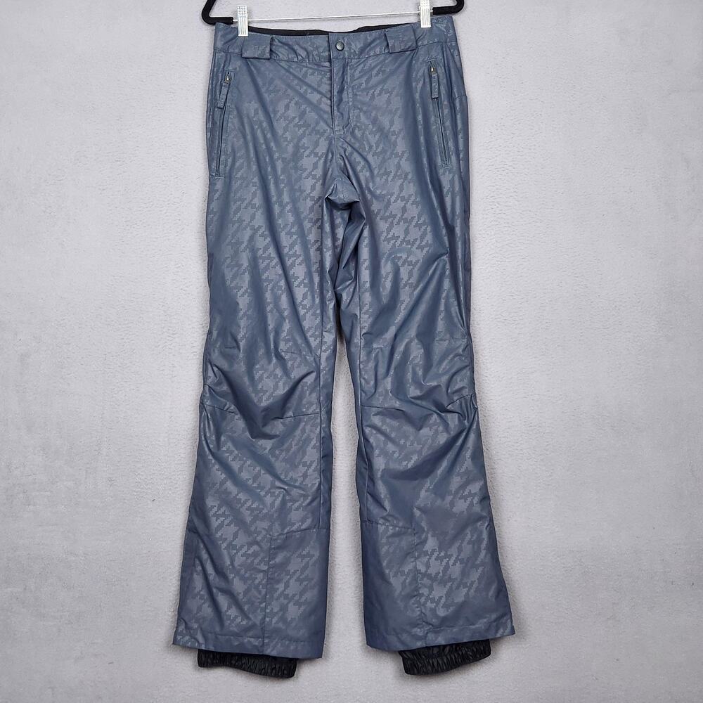 Columbia Galaxy Groove Pants Womens Medium Gray Waterproof Omni-Tech Ski Snow